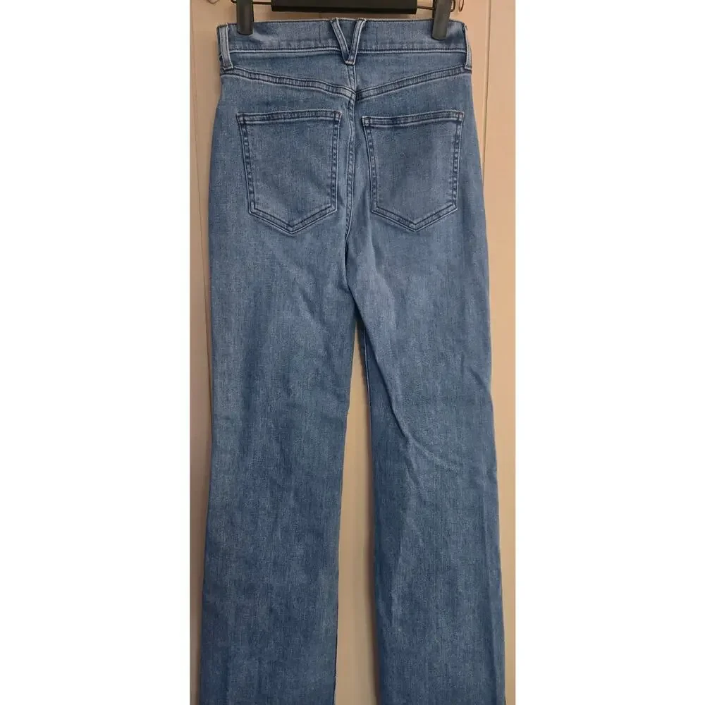 Veronica Beard Crosbie Wide Leg High Rise Ladies Jeans Size 25
